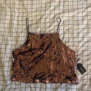 Flip Sequin Crop Top from Forever 21